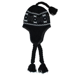 Polar Wear Women's Snowflake Winter Aviator Hat